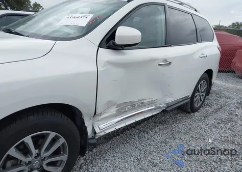 2014 Nissan Pathfinder Sl z USA, uszkodzony, nr VIN 5N1AR2MM8EC605758
